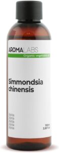 photo du produit aroma labs huile de jojoba bio certifié cosmos
