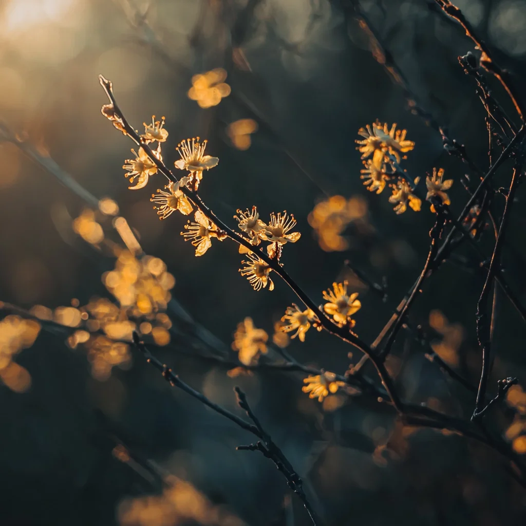 photo d'une plante d'hamamelis molis