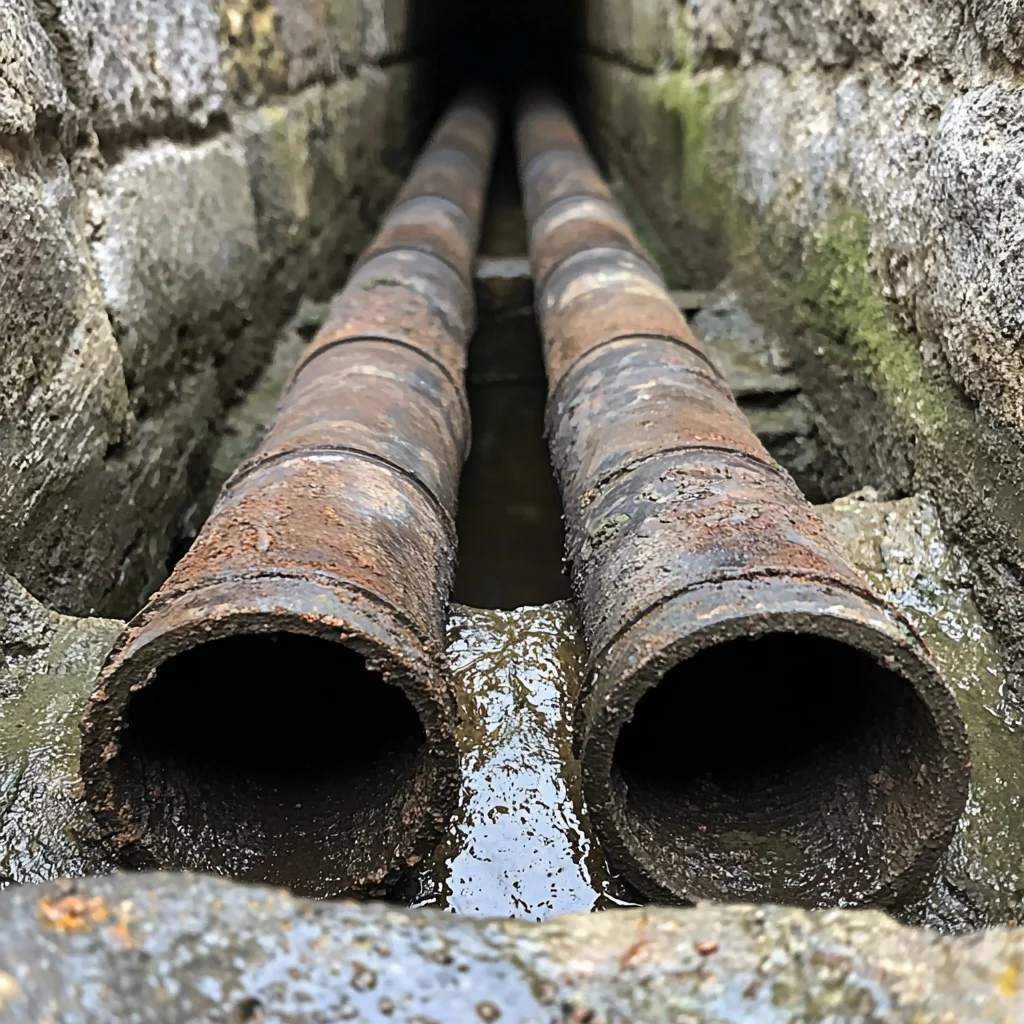 photo de tuyau d'évacuation