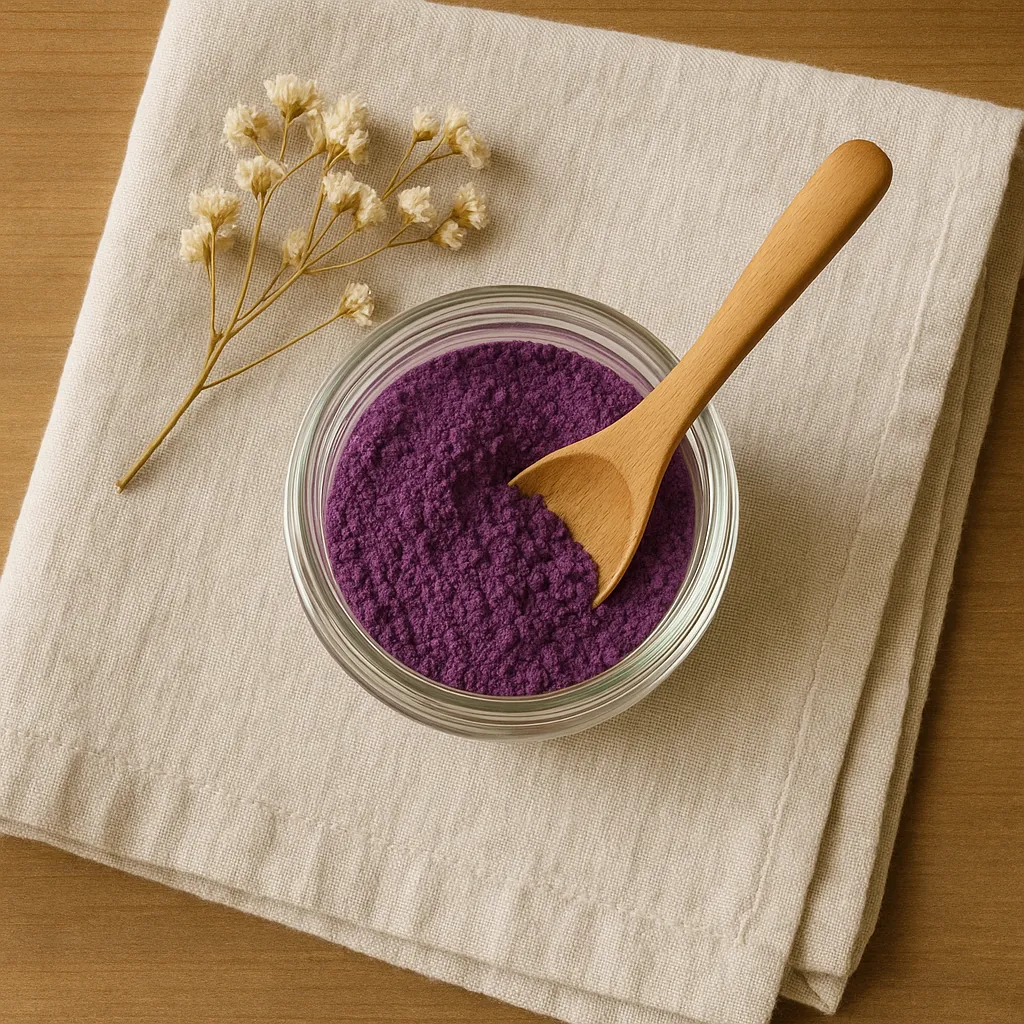 de la poudre d'ube
