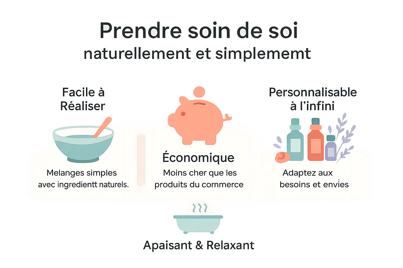 <strong>Sels de bain maison</strong> dans un bocal en verre avec pétales de fleurs