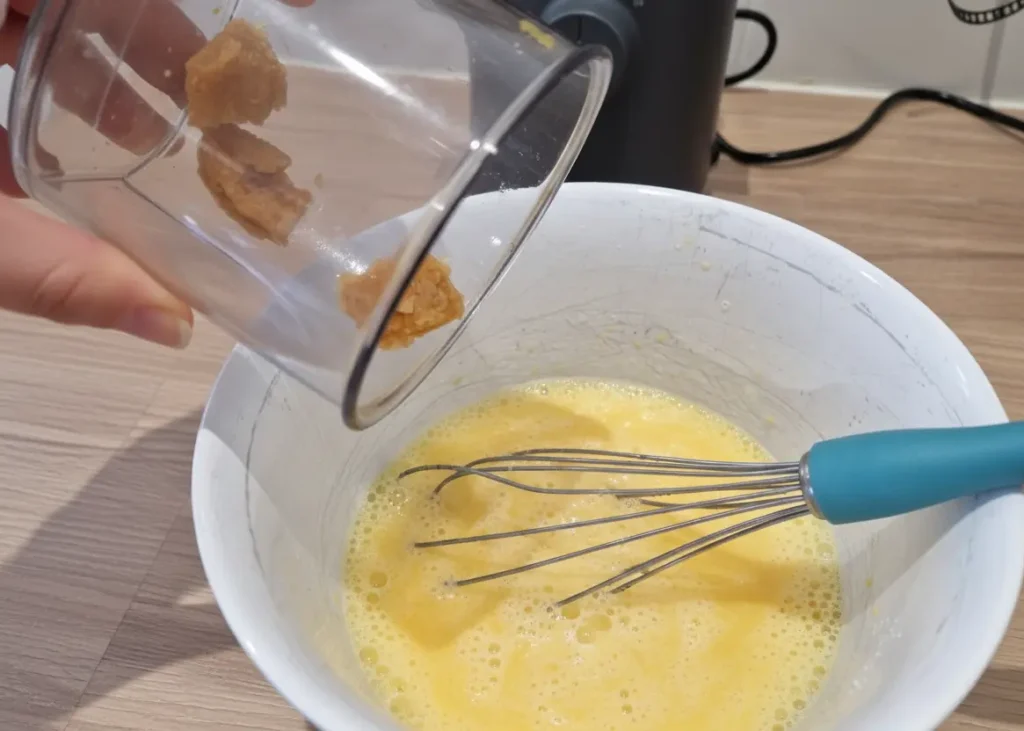 preparation appareil pulpe pate a gateau hurom