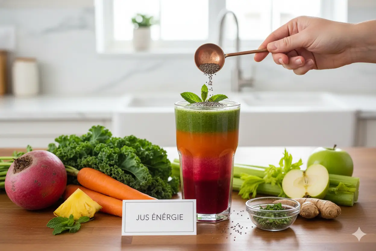 jus energie recette