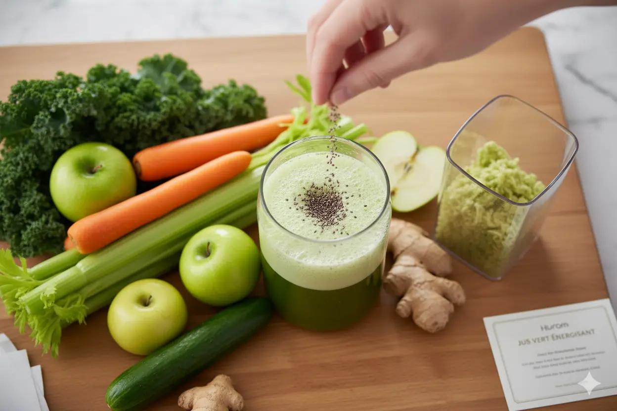 jus légumes immunité extracteur de jus